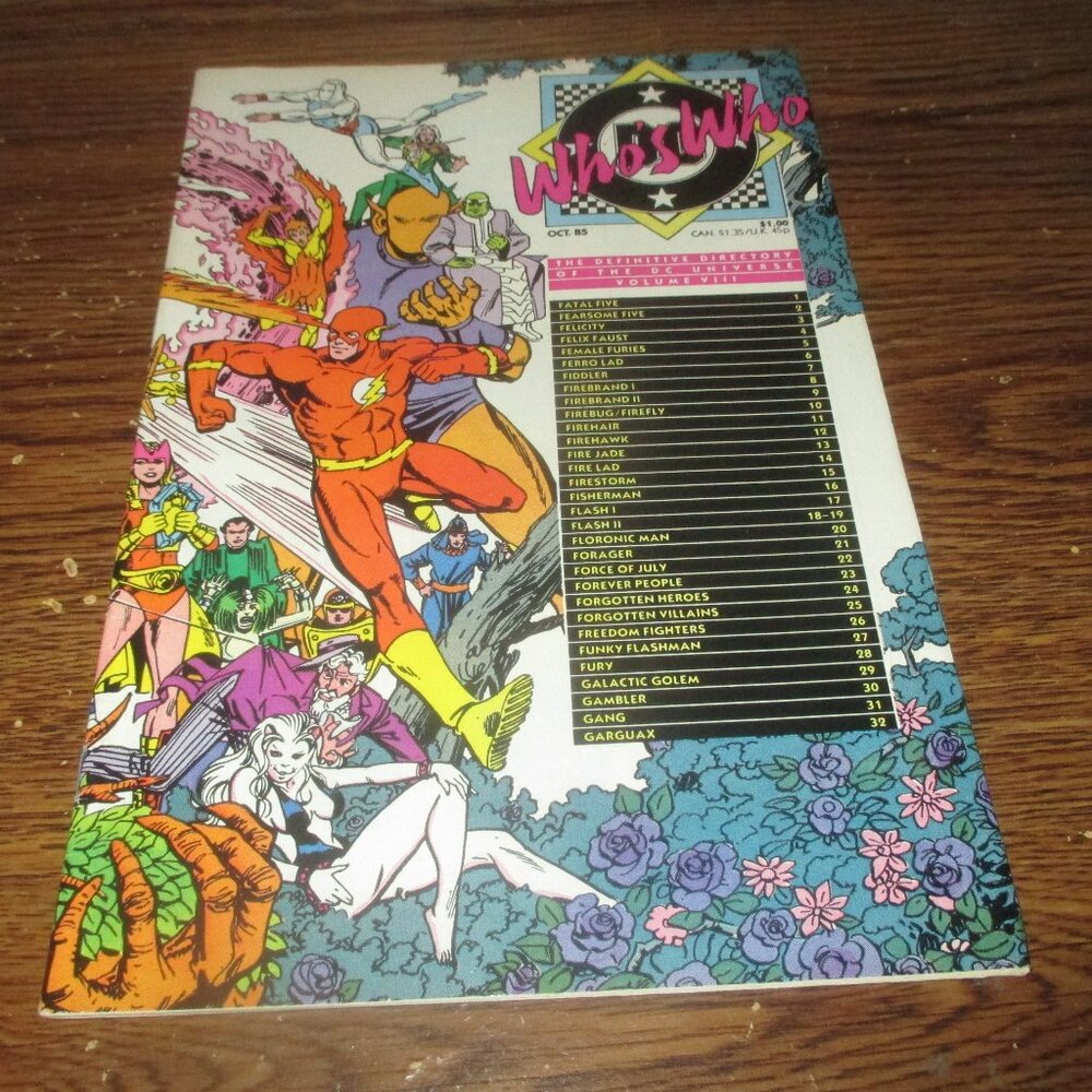 DC Comics Who's Who: The Definitive Directory - Volume 8 (DC Comics, 1985)